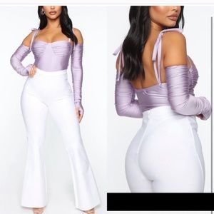 Detached Sleeves bodysuit